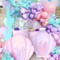 Mermaid Balloon Garland Arch Kit (Pink and Purple) 	10", 5", 18"